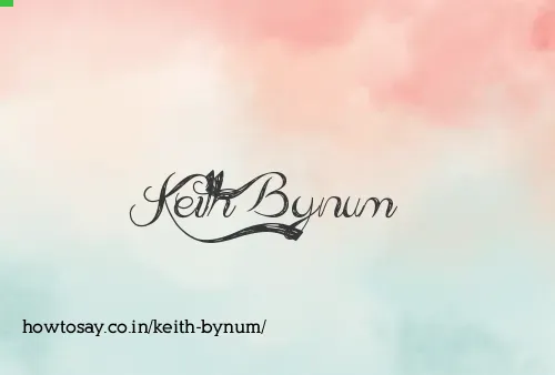 Keith Bynum