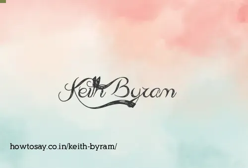 Keith Byram