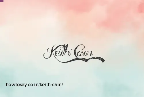 Keith Cain