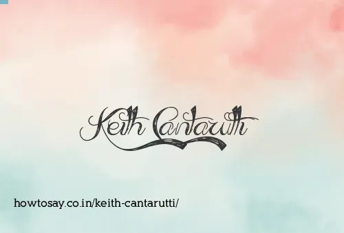 Keith Cantarutti