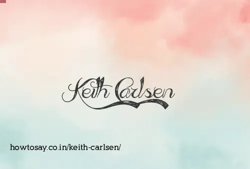 Keith Carlsen