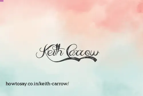 Keith Carrow