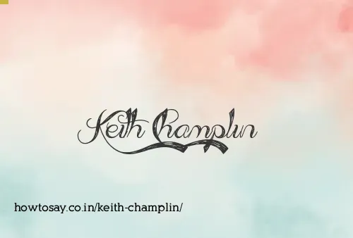 Keith Champlin