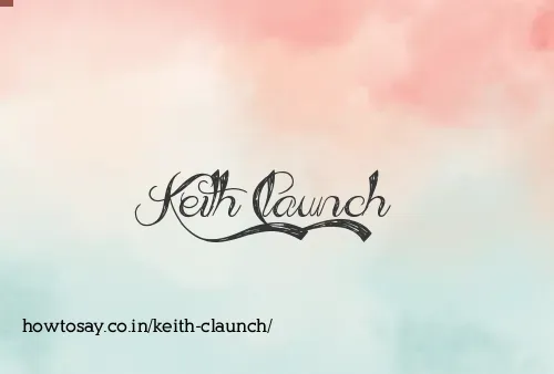 Keith Claunch