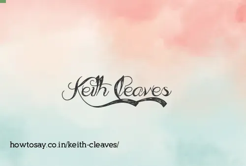 Keith Cleaves