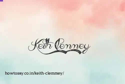 Keith Clemmey