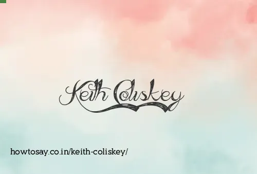 Keith Coliskey