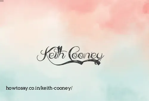 Keith Cooney