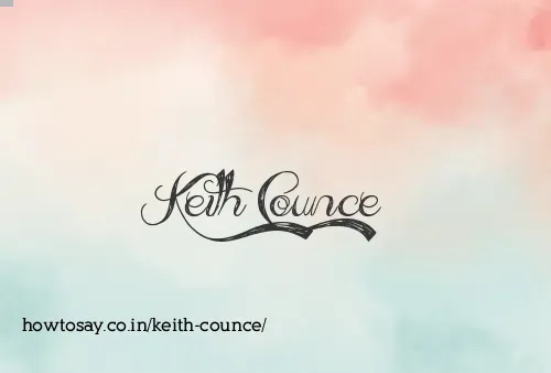 Keith Counce