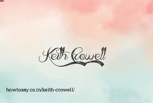 Keith Crowell