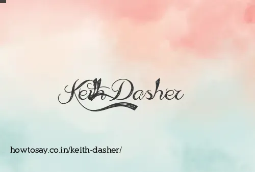 Keith Dasher