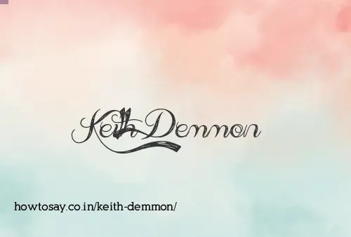 Keith Demmon