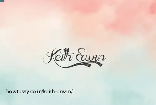 Keith Erwin