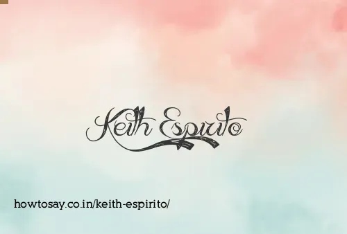 Keith Espirito