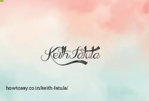 Keith Fatula