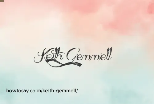 Keith Gemmell