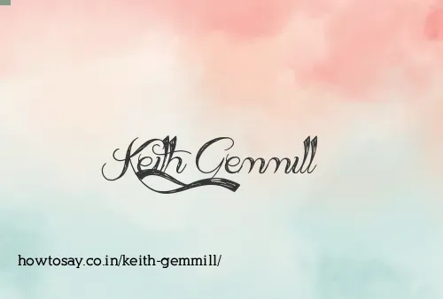 Keith Gemmill