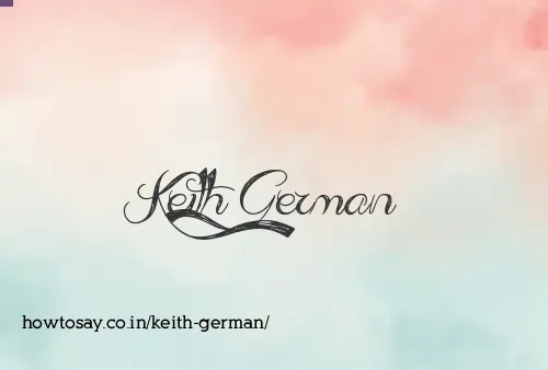 Keith German