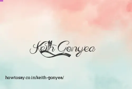 Keith Gonyea