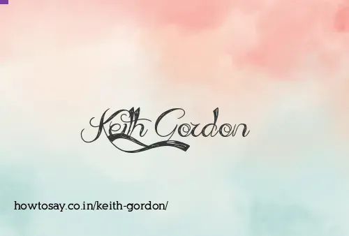 Keith Gordon
