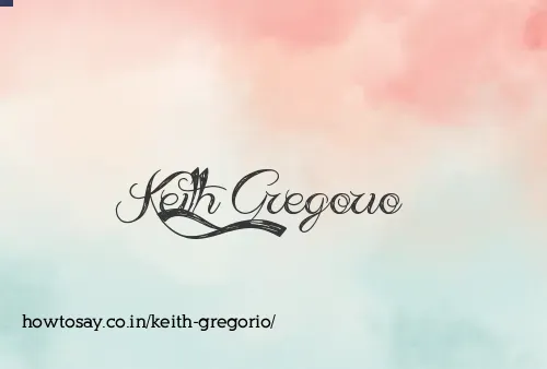 Keith Gregorio