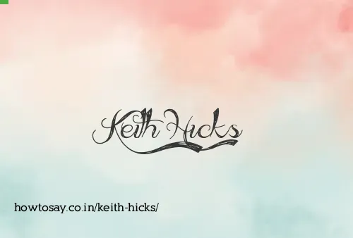 Keith Hicks