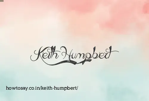 Keith Humpbert
