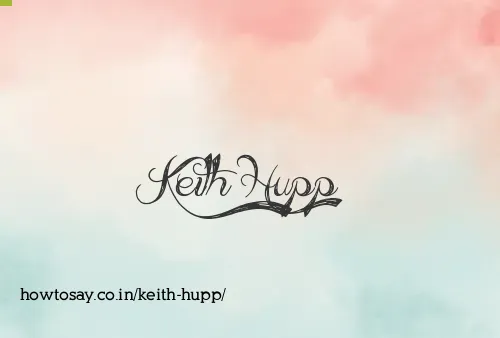 Keith Hupp