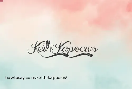 Keith Kapocius