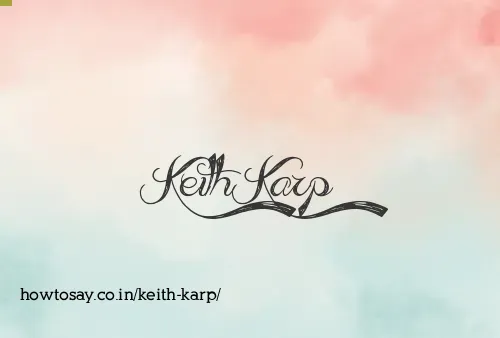 Keith Karp