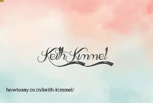 Keith Kimmel
