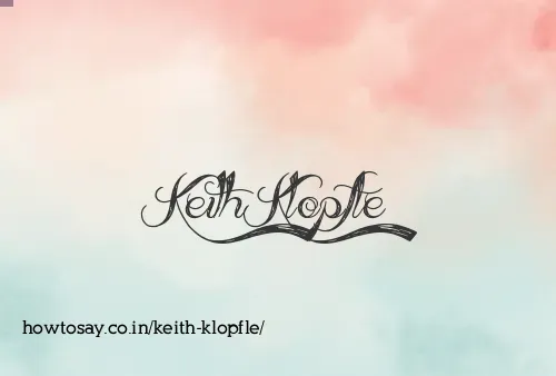 Keith Klopfle