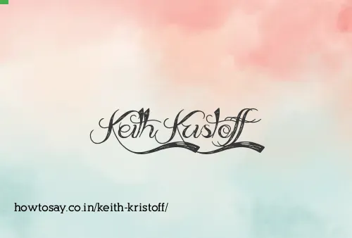 Keith Kristoff