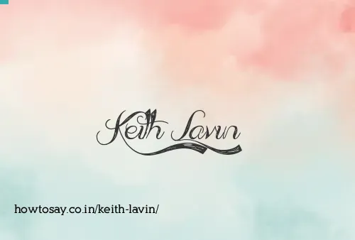 Keith Lavin