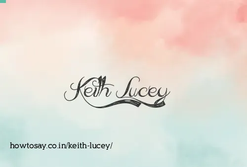 Keith Lucey