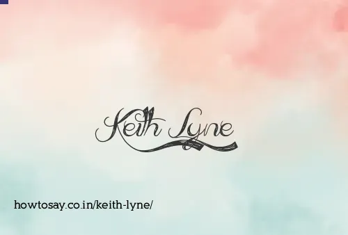 Keith Lyne