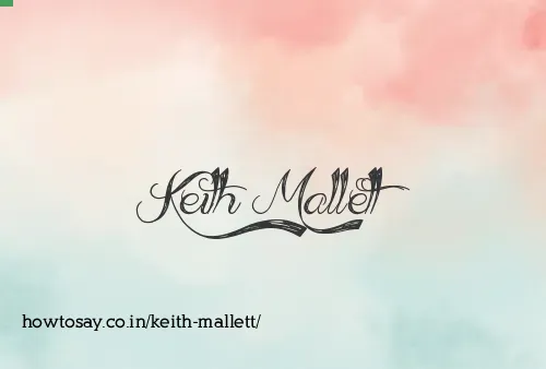 Keith Mallett