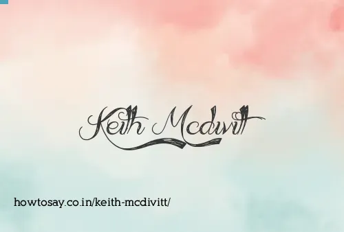 Keith Mcdivitt
