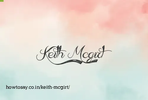 Keith Mcgirt