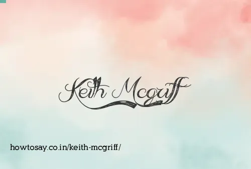 Keith Mcgriff