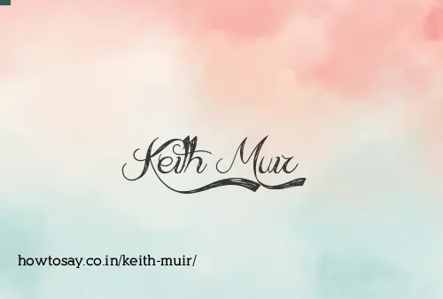 Keith Muir