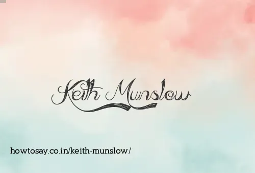 Keith Munslow