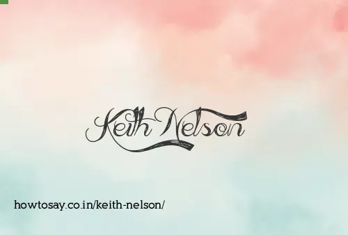 Keith Nelson