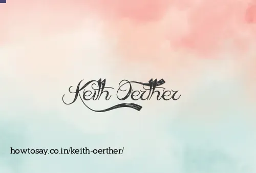 Keith Oerther