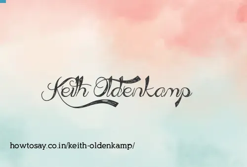 Keith Oldenkamp