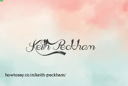Keith Peckham