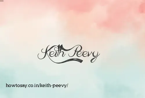 Keith Peevy