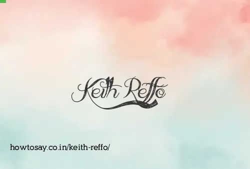 Keith Reffo