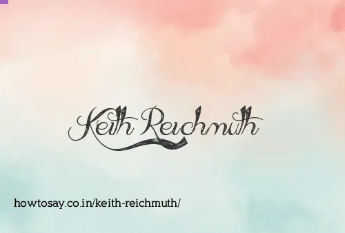 Keith Reichmuth
