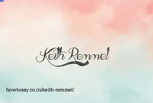 Keith Remmel